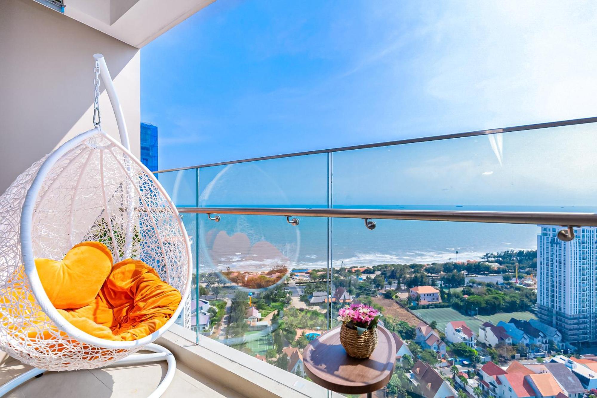 The Song Apartment Vung Tau - Can Ho Ho Boi-Olive Homestay المظهر الخارجي الصورة