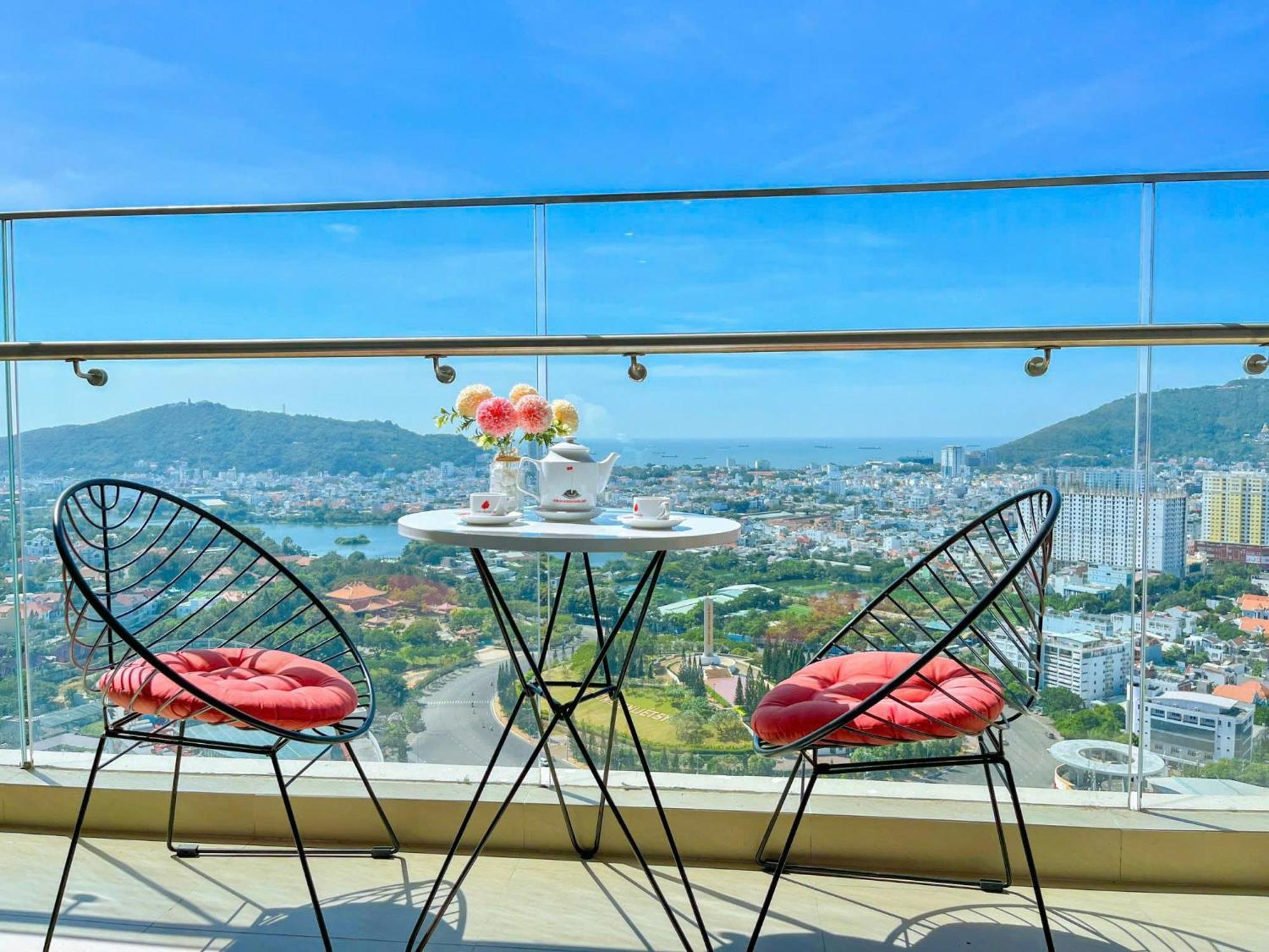 The Song Apartment Vung Tau - Can Ho Ho Boi-Olive Homestay المظهر الخارجي الصورة